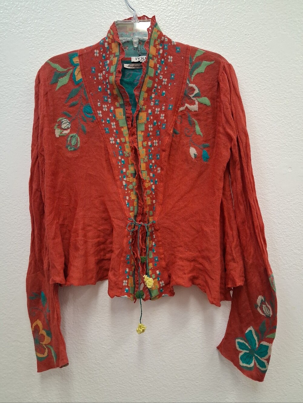 IVKO Summer Happiness Cropped Cardigan Size 40